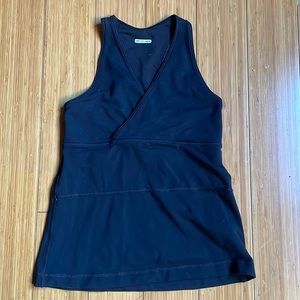 Black Lululemon tank top racer back